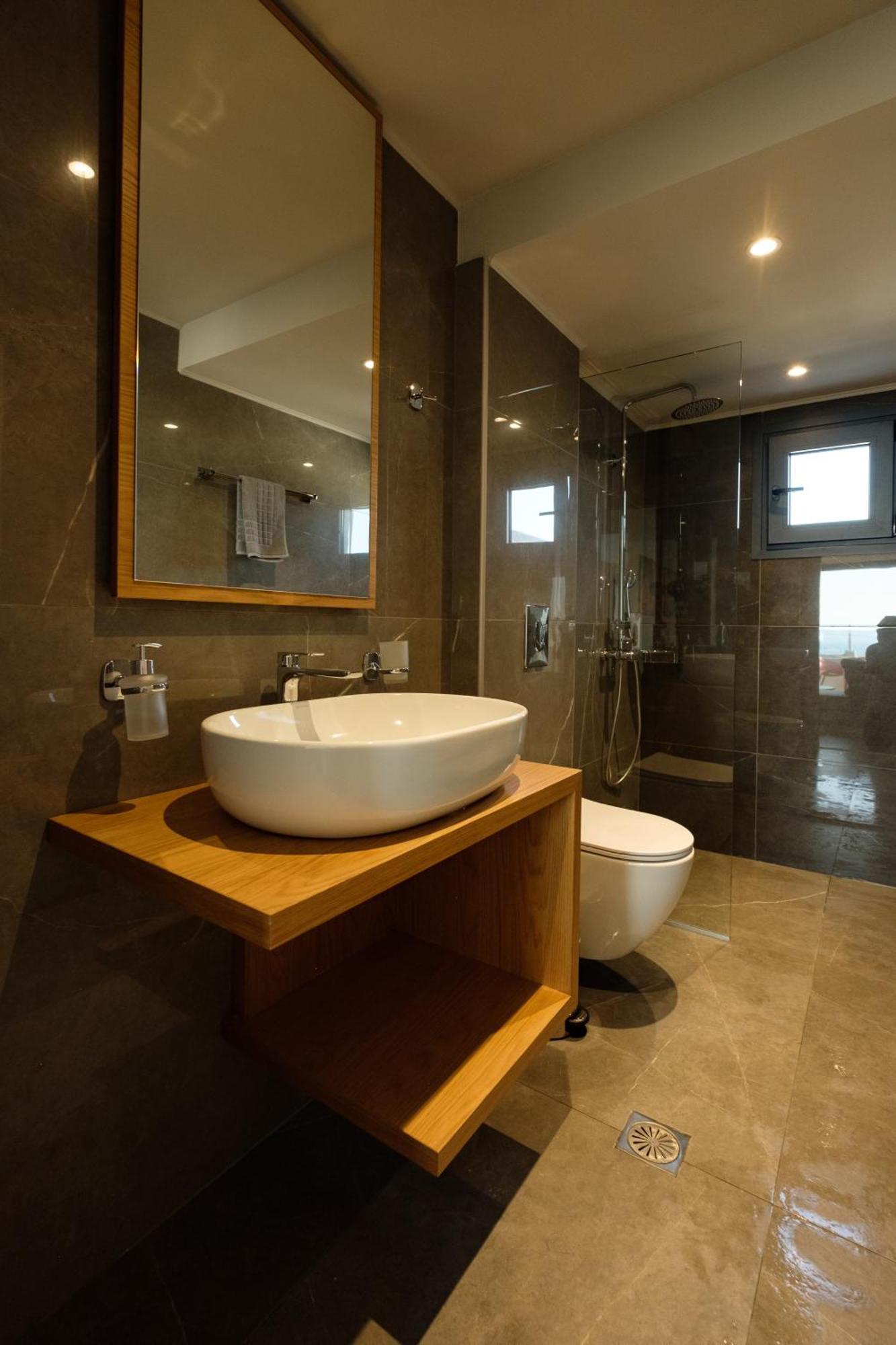 Sky-High 70Sqm Penthouse W. Stunning Views - 05 Lejlighed Chania  Eksteriør billede